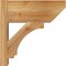 Ekena Millwork Imperial Slat Rough Sawn Outlooker, Western Red Cedar, 8"W x 18"D x 18"H OUT08X18X18IMP06RWR - alternate 4